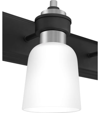 Quoizel CRD8630BN Four Light Bath, Brushed Nickel Finish