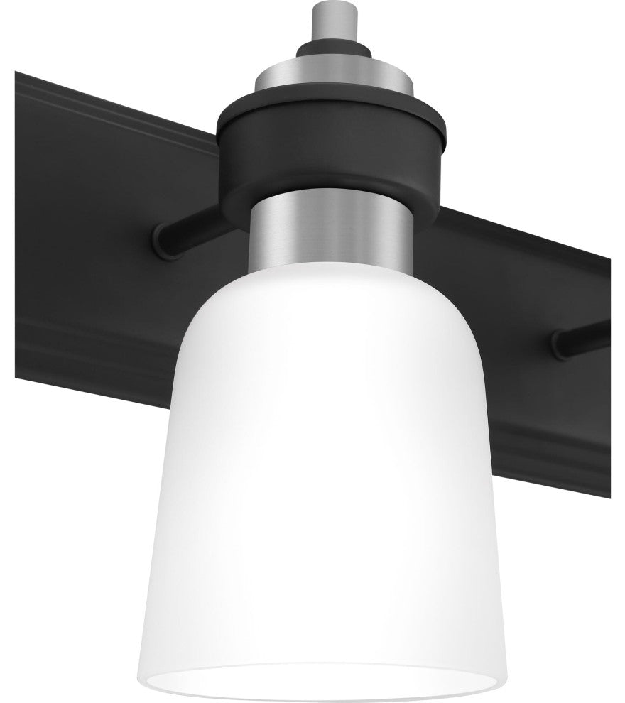 Quoizel CRD8630BN Four Light Bath, Brushed Nickel Finish