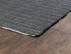 Charlevoix Indoor Outdoor Charcoal Accent Rug by Kosas Home