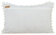 Ivory Rectangular Pillow Covers 12"x18" Cotton, Cozy Crochet