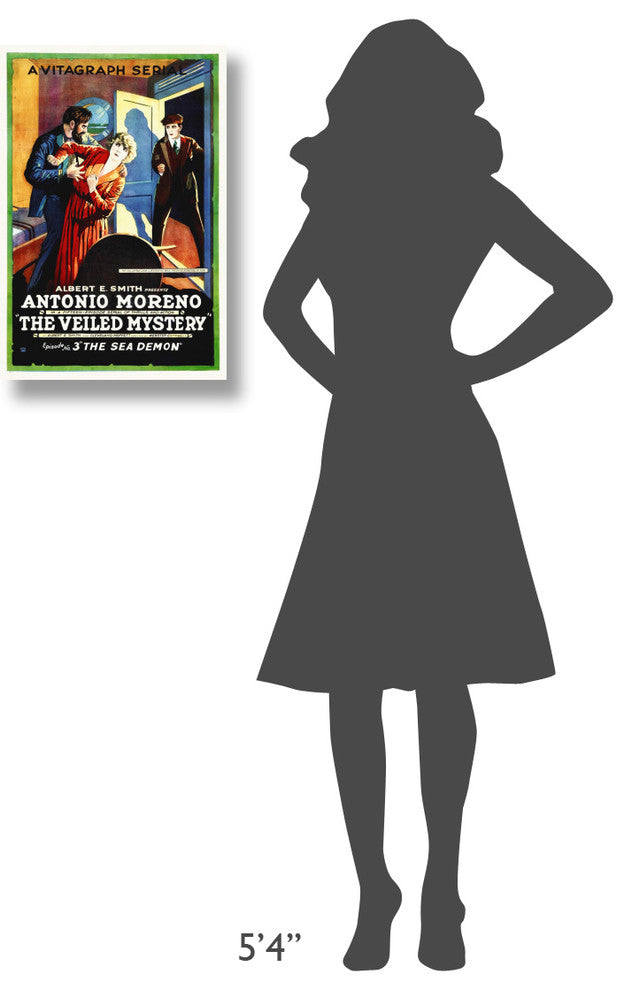 "The Veiled Mystery" Stretched Canvas Giclee by Hollywood Photo Archive, 16"x24"
