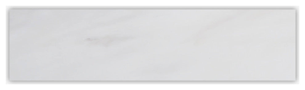 Bianco Dolomiti Honed 6x24 Marble Tile