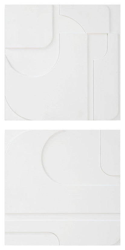 Uttermost - 04373 - Wall Decor, S/2 - Contours - Solid White