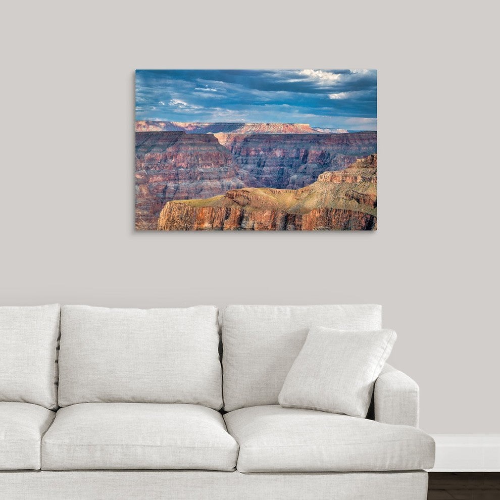 "The big mountain" Wrapped Canvas Art Print, 36"x24"x1.5"