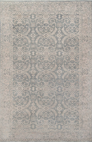 Momeni Banaras Hand Knotted Wool Sage Area Rug, 2'x3'