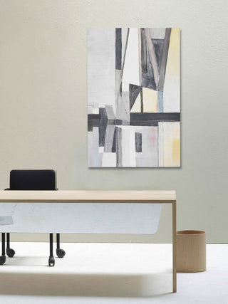 "Fighting Boundaries" Painting Print on Wrapped Canvas