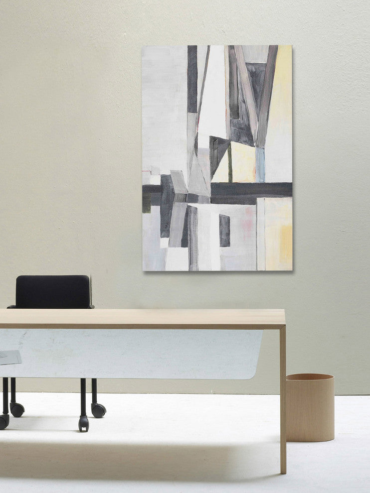 "Fighting Boundaries" Painting Print on Wrapped Canvas