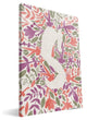 Monogram Collection "S" Canvas Print, 8"x12"