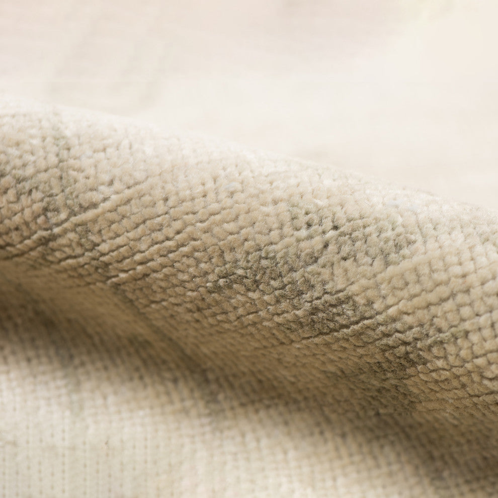 Maya Cotï¿½ Area Rug, Gray, 2' x 3', Bordered