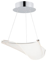 ET2 E24881-133 Rinkle 22"W LED Abstract Chandelier - French Gold