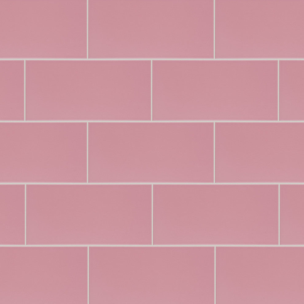 Projectos Blush Pink Ceramic Floor and Wall Tile