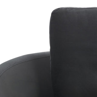 Safavieh Winford Velvet Sofa, Mouse