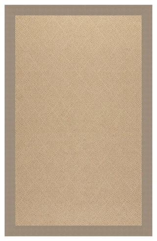 Zoe-Cane Wicker Machine Tufted Rectangle Rug, Buff, 8'x10'