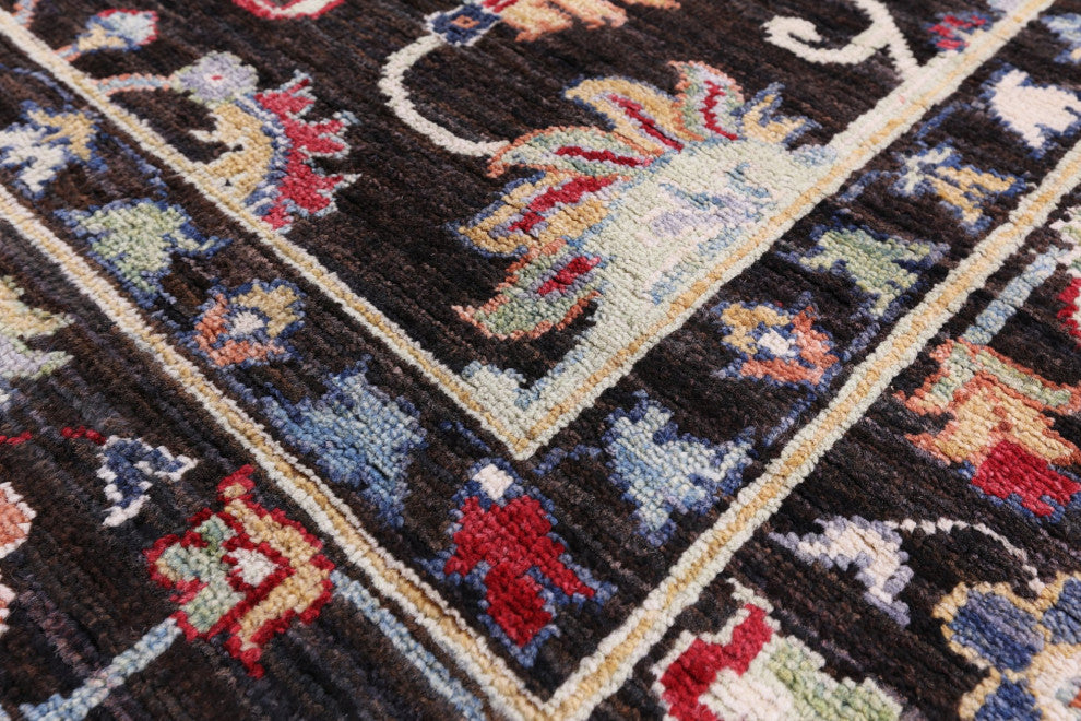 Turkish Oushak Hand-Knotted Wool Rug 6' 1" X 8' 11" - Q12824