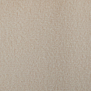 Braided Square 16" Ottoman, Cream Velvet