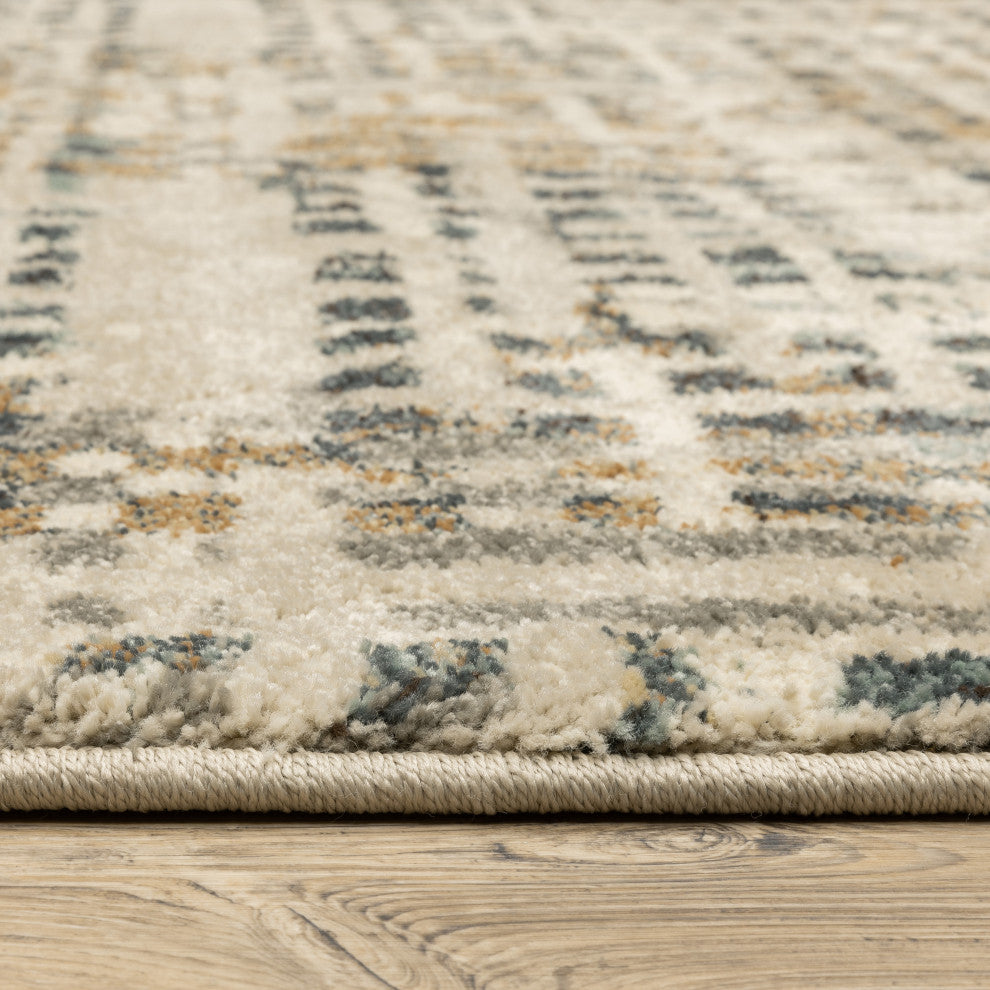Oriental Weavers Carson Indoor Rug Beige/ Multi 2'3" X 7'6"