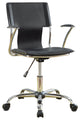 Modern Ergonomic Medium Back Executive Office Chair, Black