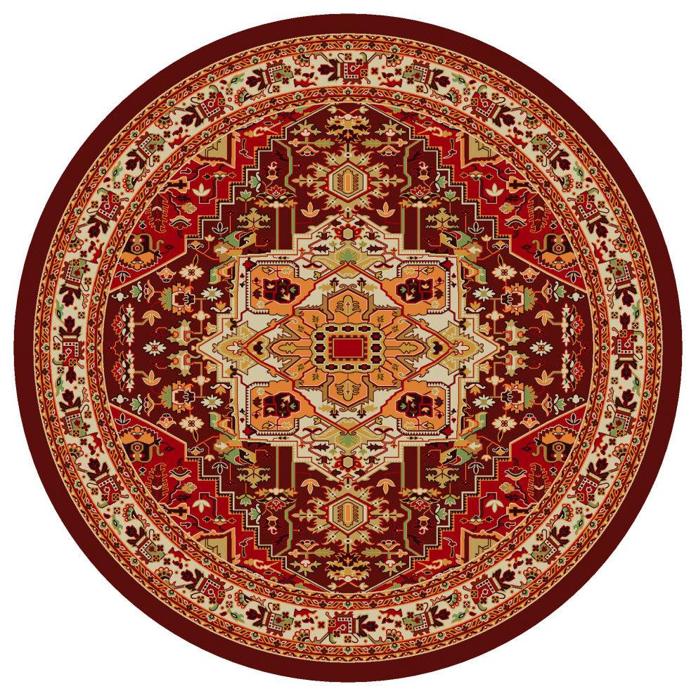 Persia, Red, 8' Round