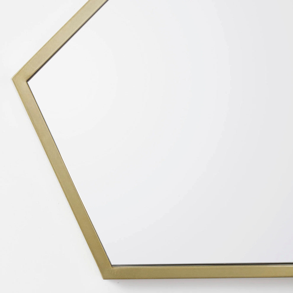 Sonder Living Elena Wall Mirror | Abstract