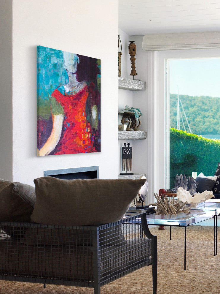 "Expecting You" Painting Print on Wrapped Canvas, 40x60