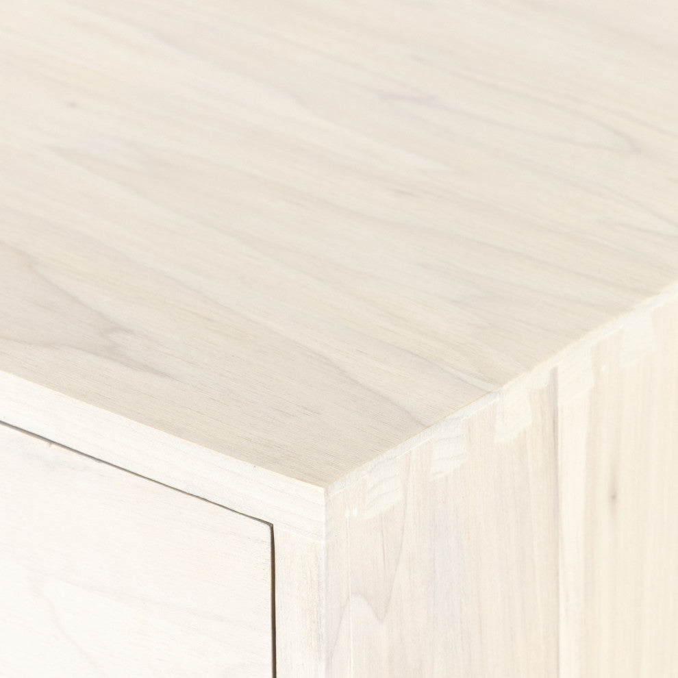 Trey Large Nightstand-Dove Poplar