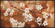 "Sakura" Framed Canvas Giclee by Thomlinson, 37x19"