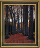 Santiago Rusinol Prats Arboles Framed Premium Canvas Print, 20"x25"
