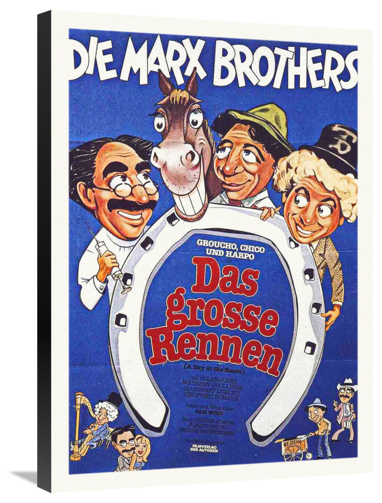 Marx Brothers, German, A Day At The Races 01, 21x30