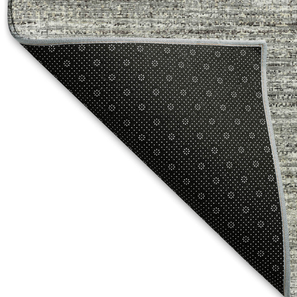 Premium Machine Washable Mayfield AMF32 Silver 9' x 12' Rug