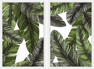 Boca Raton Diptych, 48x36