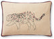 Loloi PLL0054 Ivory / Black 16" x 26" Cover w/Poly Pillow