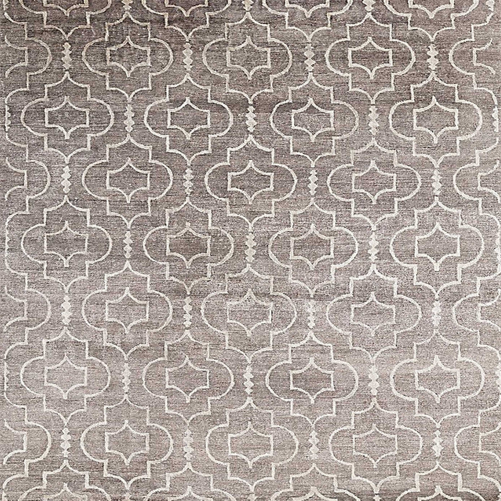 Ahgly Company Indoor Square Mid-Century Modern Area Rugs, 3' Square