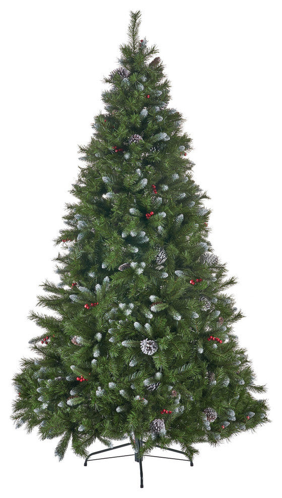 9' Mixed Spruce Artificial Christmas Tree, Unlit