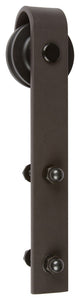 1000 Series Barn Door Hardware Kit, Bronze, 8'
