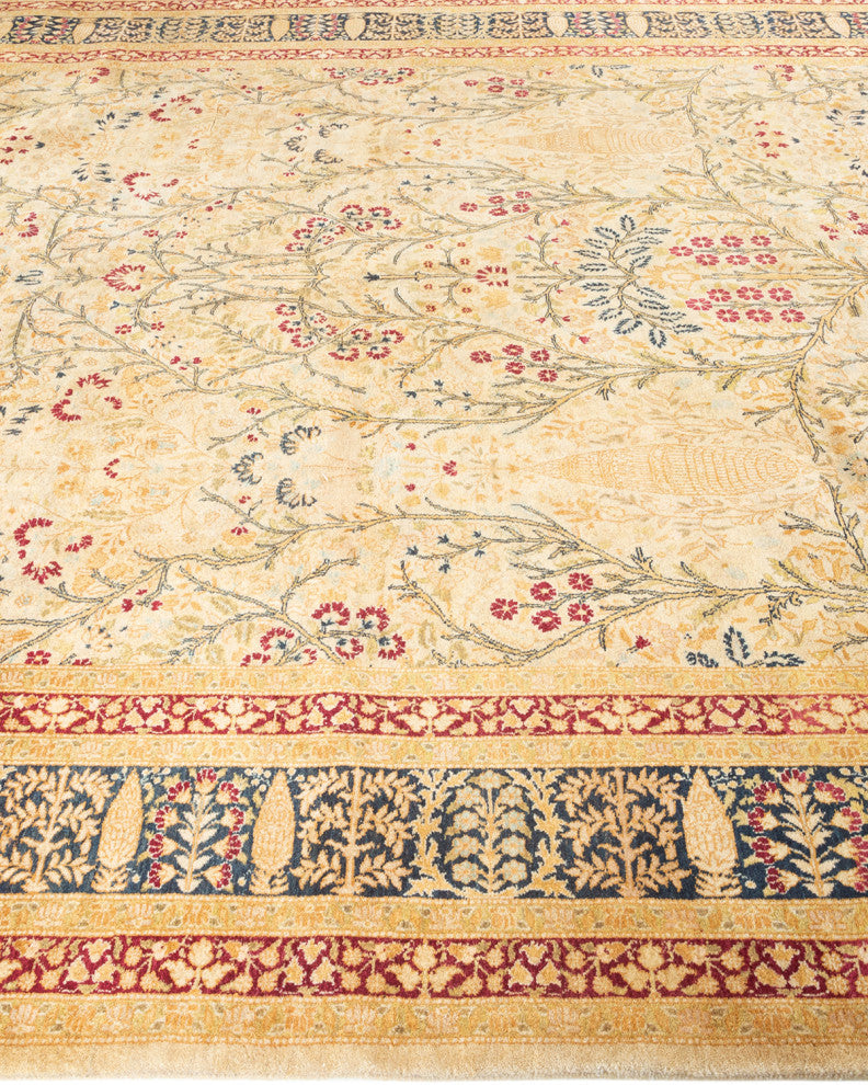 Mogul, One-of-a-Kind Hand-Knotted Area Rug Ivory, 8' 2" x 15' 10"