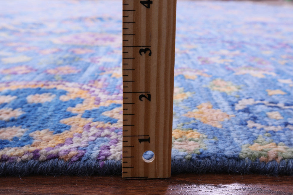 Turkish Oushak Handmade Wool Rug 12' 3" X 15' 3" - Q13549