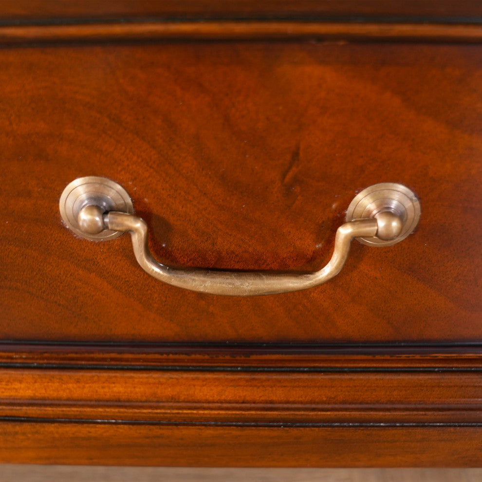 Mahogany 2-Drawer File Cabinet