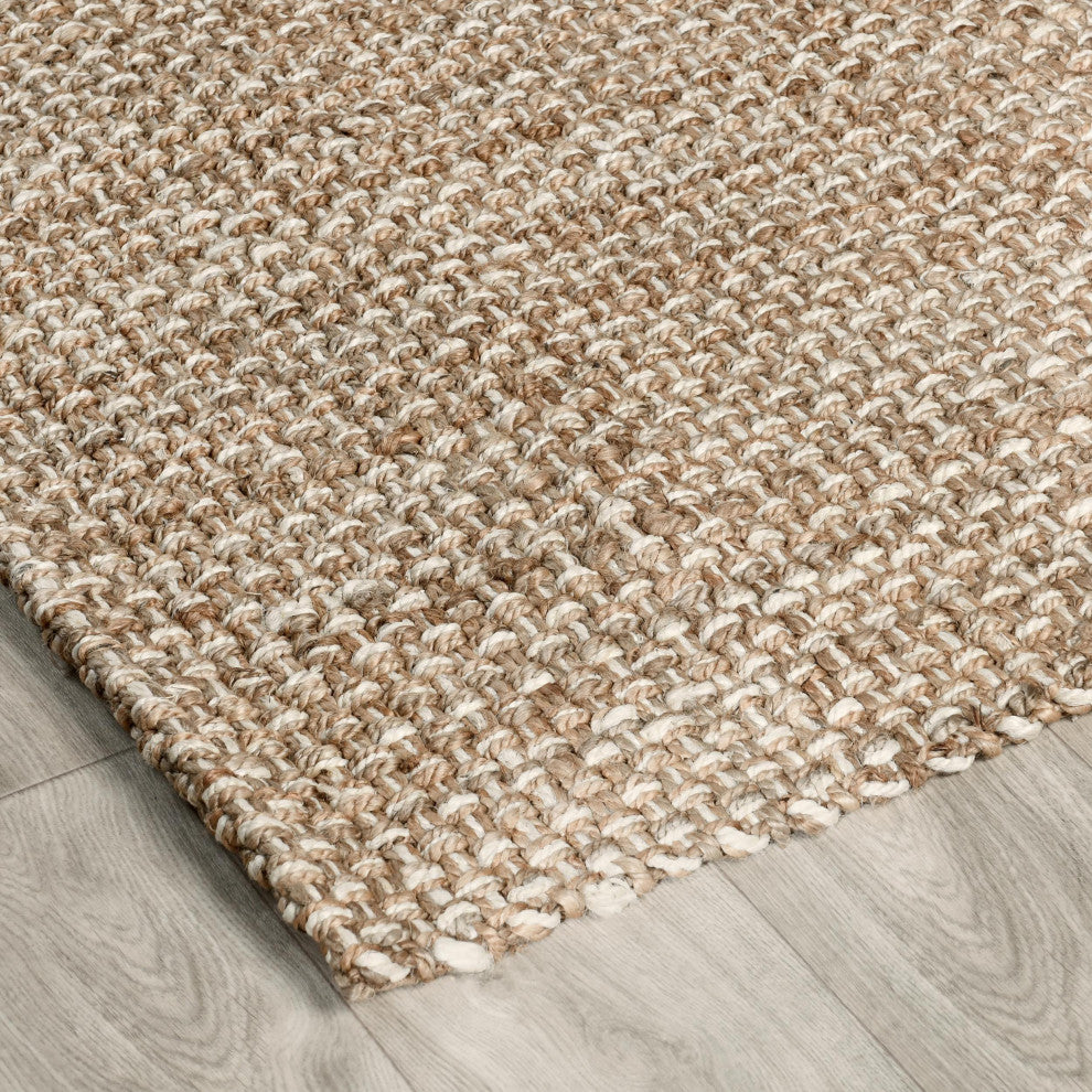 Panama Jute Handwoven Accent Rug, 5x8