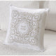 Madison Park Tuscany 6 Piece Reversible Scalloped Edge Daybed Cover Set, White