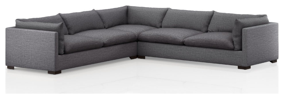 Westwood 3pc Sectional-122"-Charcoal