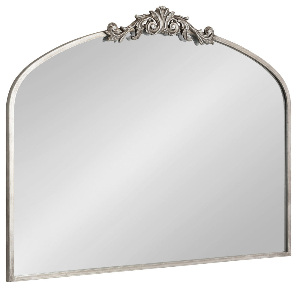 Arendahl Traditional Arch Mirror, Silver, 36"x29"