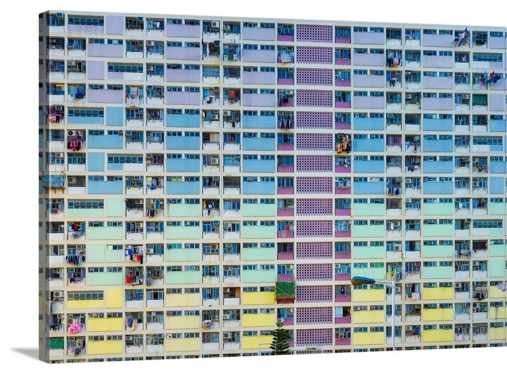 "Where Do You Live" Wrapped Canvas Art Print, 24"x16"x1.5"