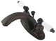 Kingston Brass 4" Centerset Bathroom Faucet, Oil Rubbed Bronze
