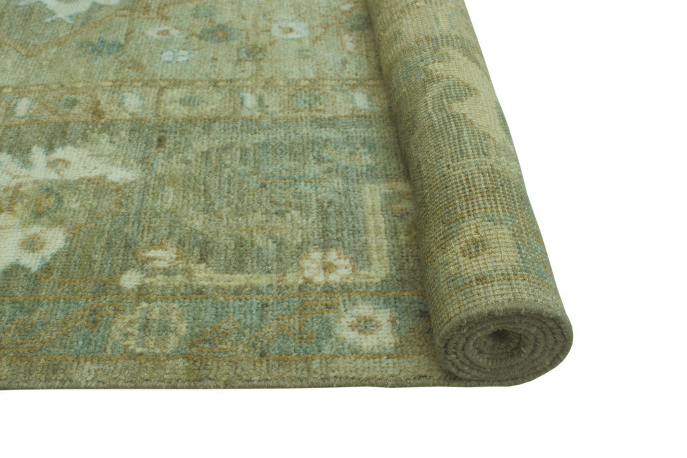 Fine Chobi Andi Grey/Ivory Rug, 8'4 x 9'11