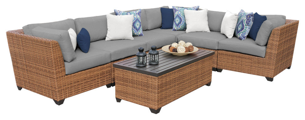 Laguna 7 Piece Outdoor Wicker Patio Furniture Set 07b