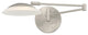 Meran Turbo Swing-Arm Lamp, Satin Nickel