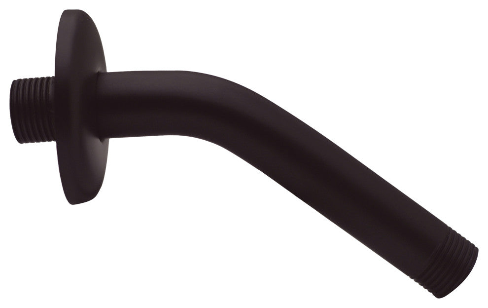6" Shower Arm In Polished Brass, Oil Rubbed Bronze