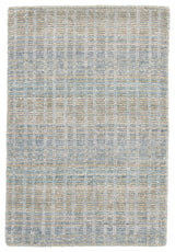 Dash & Albert Geneva Handwoven Viscose/Cotton Rug, Blue, 6' x 9'