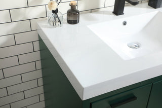 Walker 36" Single Bathroom Vanity, Green