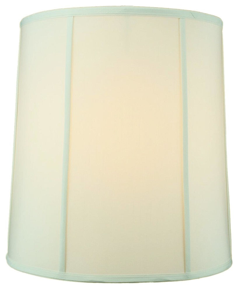 16x18x19 Egg Shell Shantung Drum Lampshade